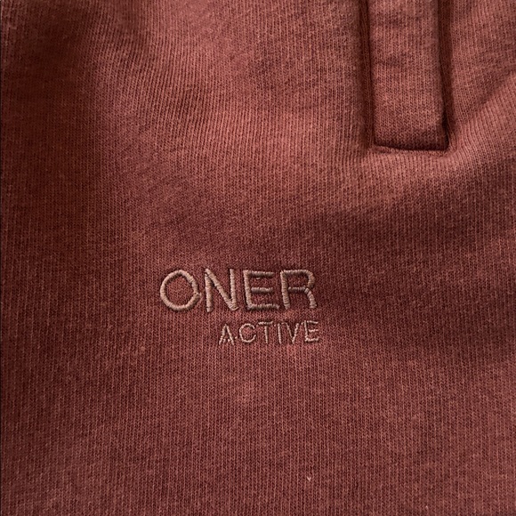 Oner Brown Classic Lounge Sweatshirt Hoodie (XS) & Sweatpants Jogger (S) Set - Picture 11 of 15